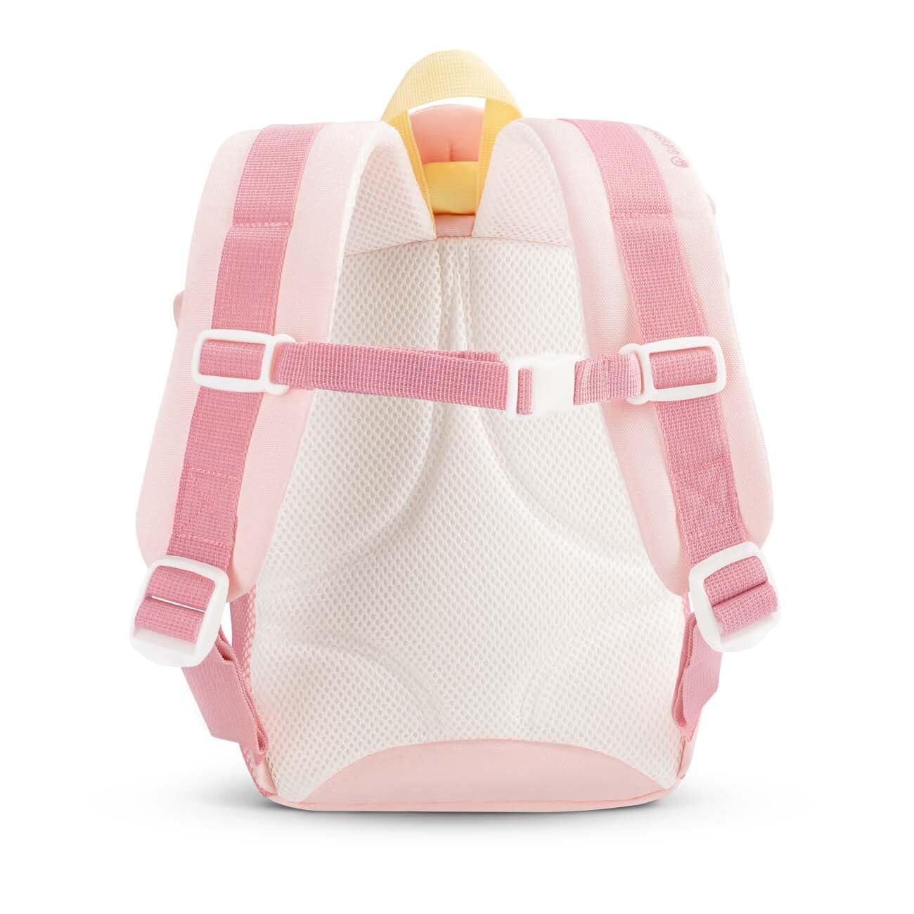 Giesswein Kinderrucksack Mädchen - Kindergartenrucksack 6L ab 3 Jahren | Kita-Rucksack mit Brustgurt, Reflektoren & Namensschild – in Einhorn Mint, Blume Rosa oder Prinzessin Flieder erhältlich