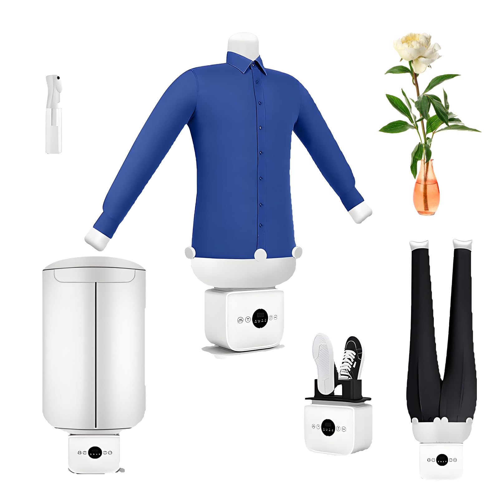 Soin des vêtements mains libres pour chemises et robes impeccables