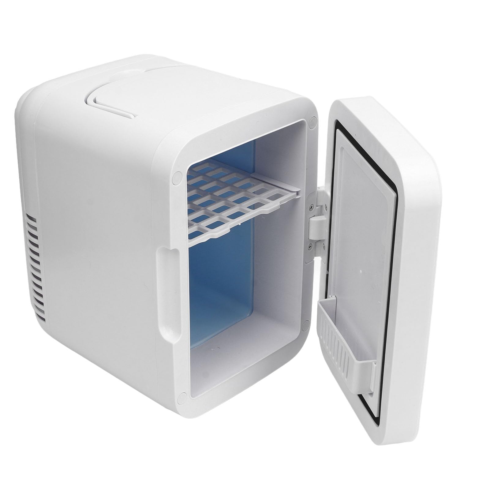 JEOZBM 4L Skincare Fridge, Mini Makeup Refrigerator with 12V Cooler and Warmer for Makeup