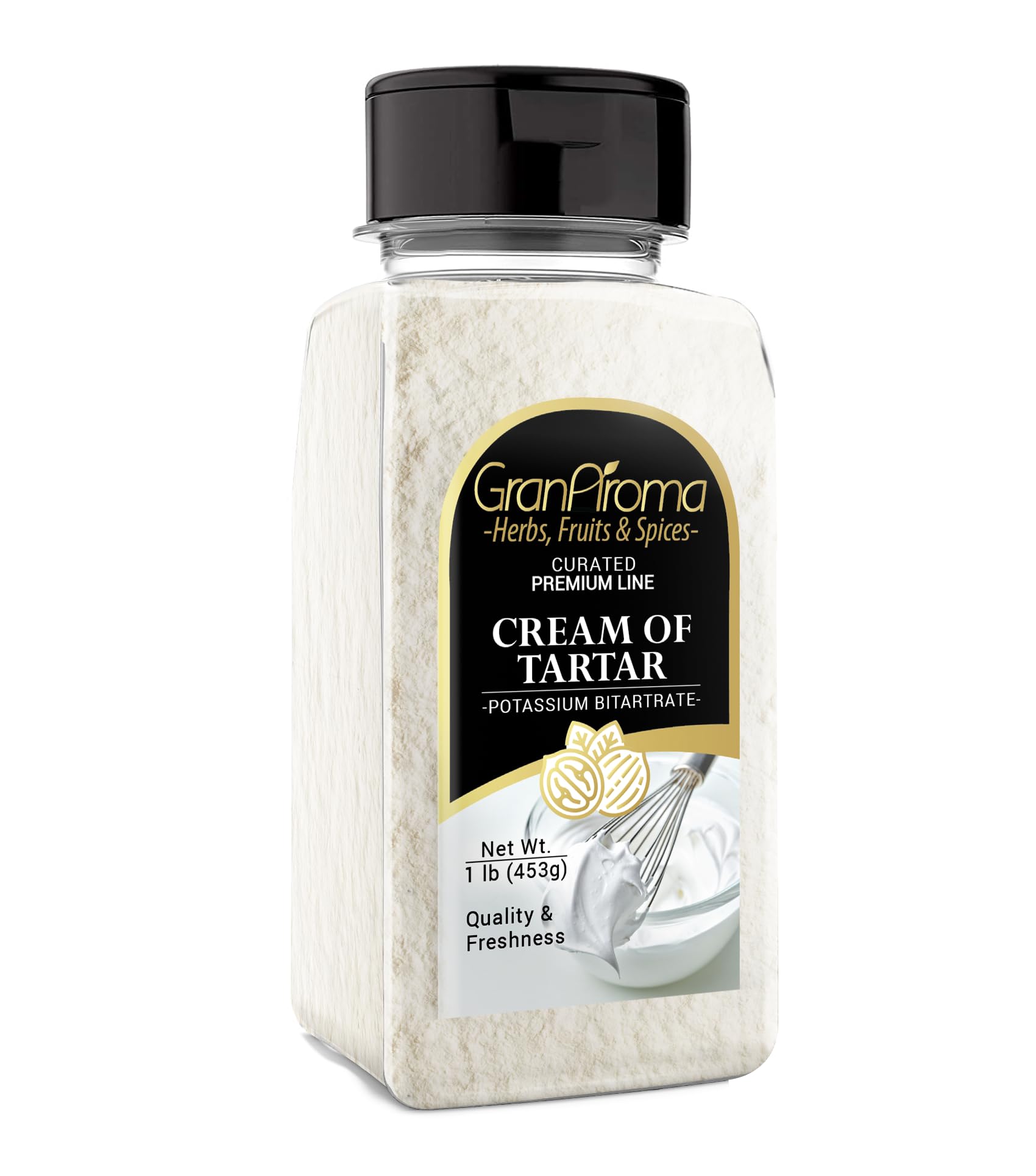 GranAroma Cream of Tartar Kitchen Staple Cakes Cookies Stabilizing Agent 1 Pound