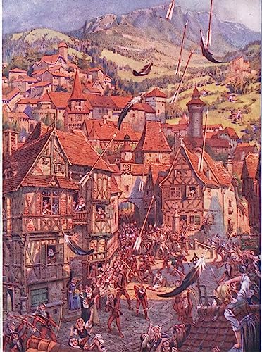 Impression d'art mural vintage Wilhelm pour l'ambiance d'une chambre
