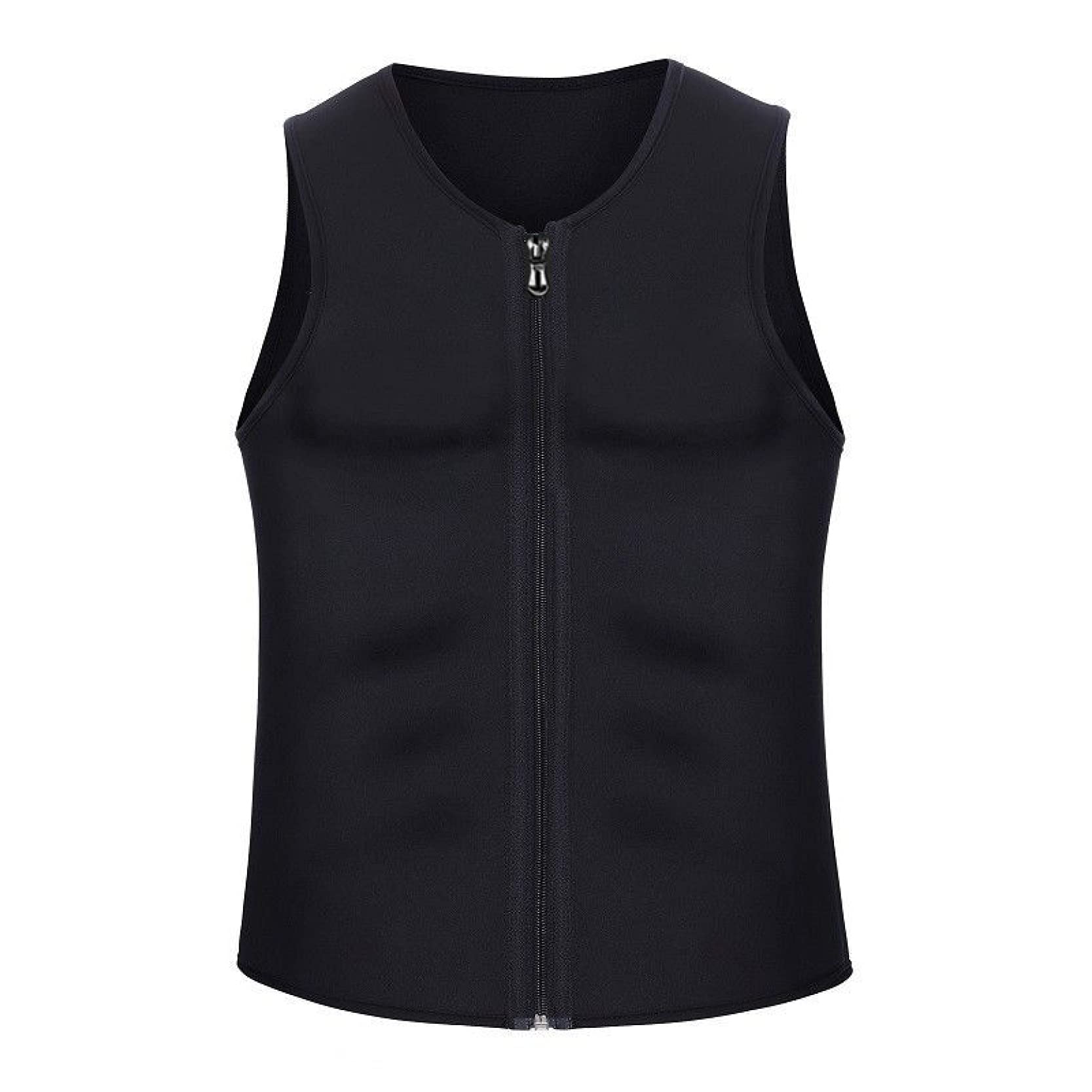 Traje de sauna para hombre de alta compresión y faja reductora de cintura abdominal 8