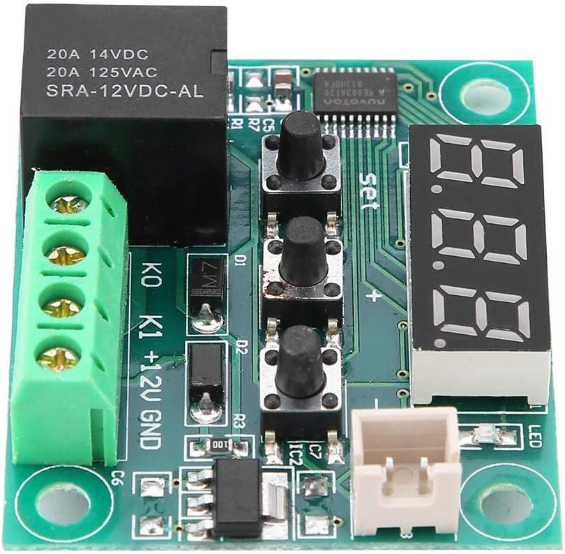 【𝐄𝐚𝐬𝐭𝐞𝐫 𝐏𝐫𝐨𝐦𝐨𝐭𝐢𝐨𝐧 】 Digital Thermostat Module, XH-W1209 High Accuracy Digital Thermostat Temperature Control Switch Sensor Module 【Christmas Gifts, New Year's Gifts】