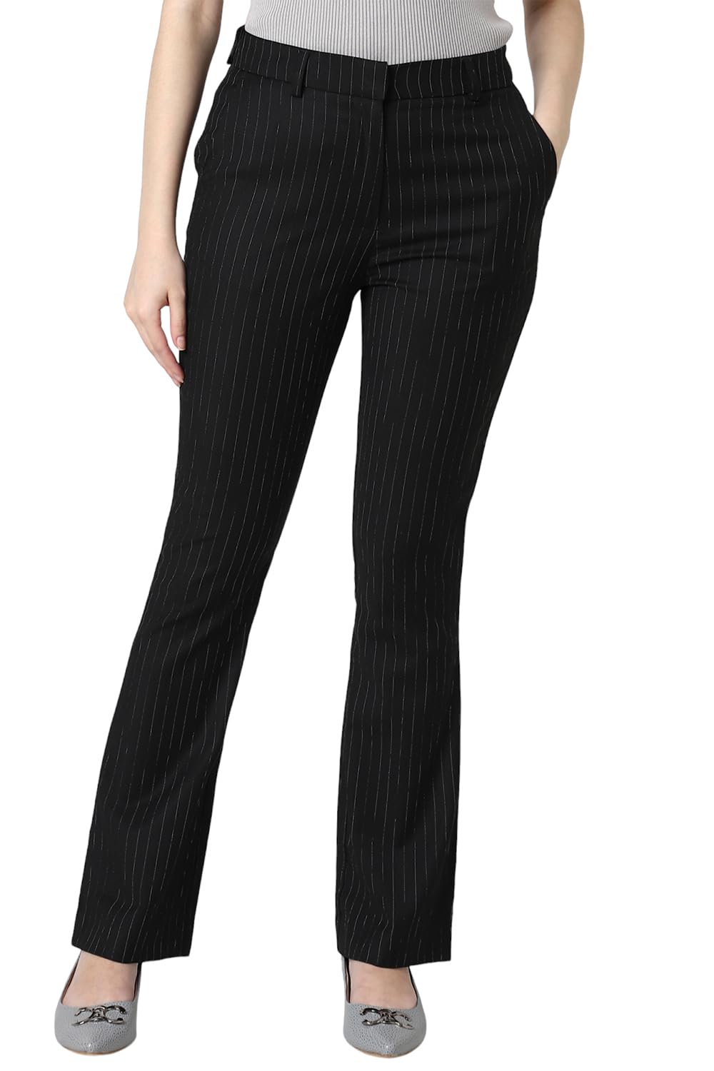 van heusen Women's Regular Fit High Rise Pants-picture-43