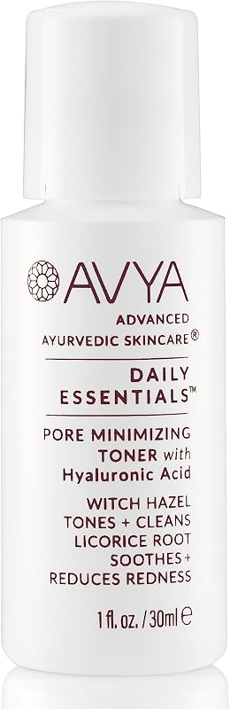 Tônico facial AVYA Skincare com ácido hialurônico, 30 mL