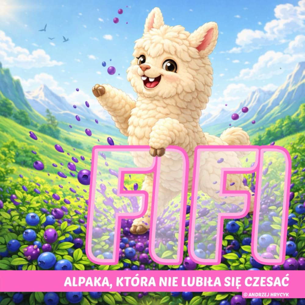 Fifi Alpaka, która nie lubiła się czesać: Magiczna opowieść o odwadze, przemianie i odkrywaniu własnej wyjątkowości.