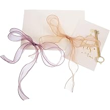 Wedding Vow Cards Set of 2 with Elegant Fish Tail Design, Handwritten Vows Book for Bride and Groom, Wedding Declaration Cards for Ceremony and Reception
