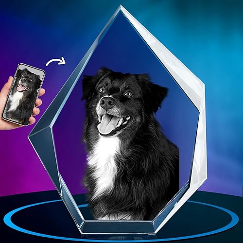 Miniatura 3 de Foto de cristal 3D personalizada, foto de cristal, foto 3D, holograma, foto de cristal 3D de ArtPix, regalos de cristal personalizados con foto