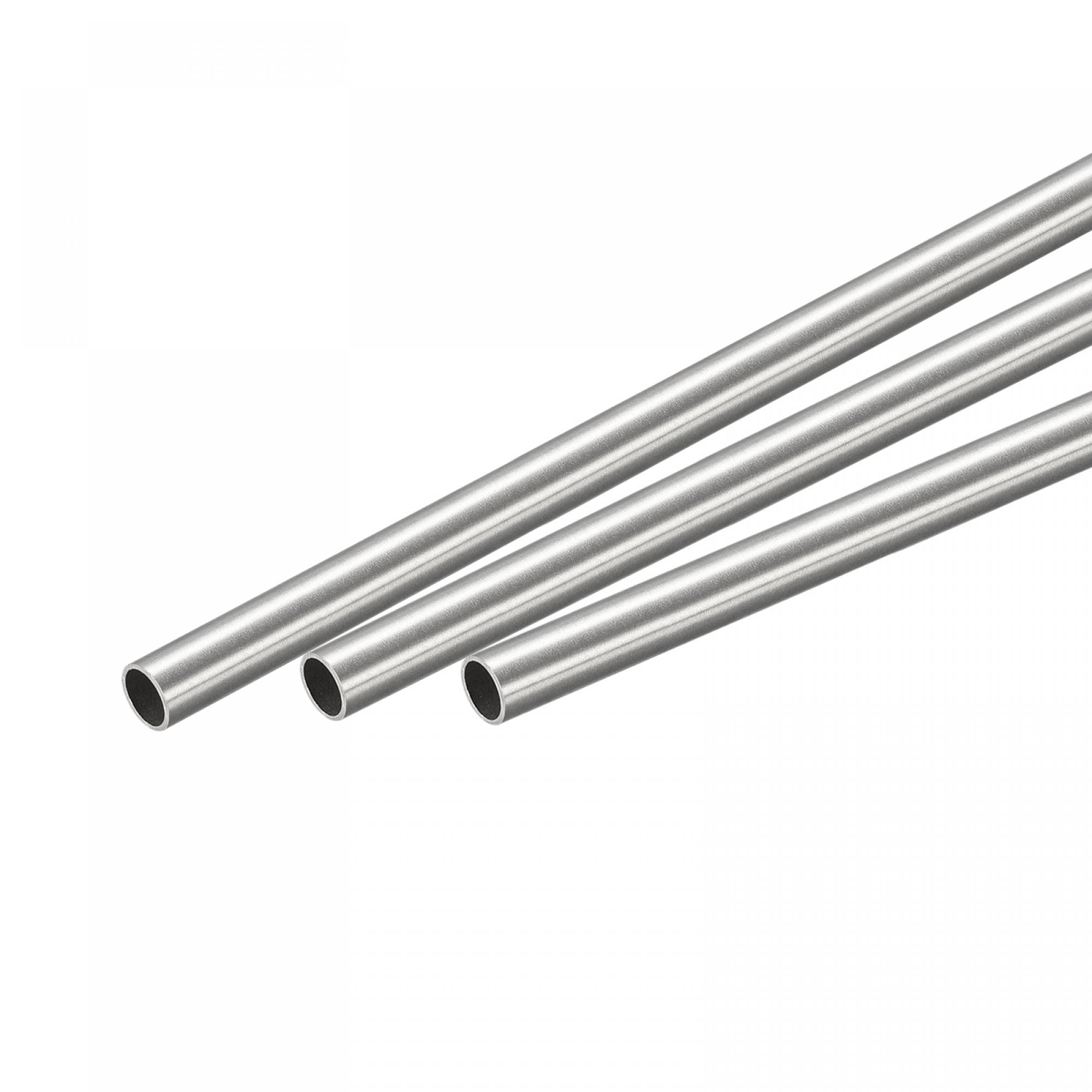 Tube rond en acier inoxydable 304 de 5mm avec paroi de 0.4mm et longueur 300mm