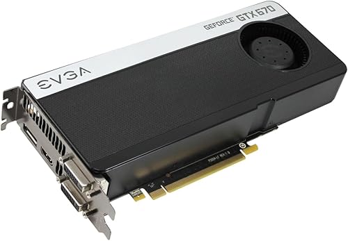 Miniatura 1 de EVGA GeForce GTX6702048MB, GDDR5, 256Bit, 2X DVI, HDMI, DP, 4-way SLI readyTarjeta gráfica (02g-p42670-kr)