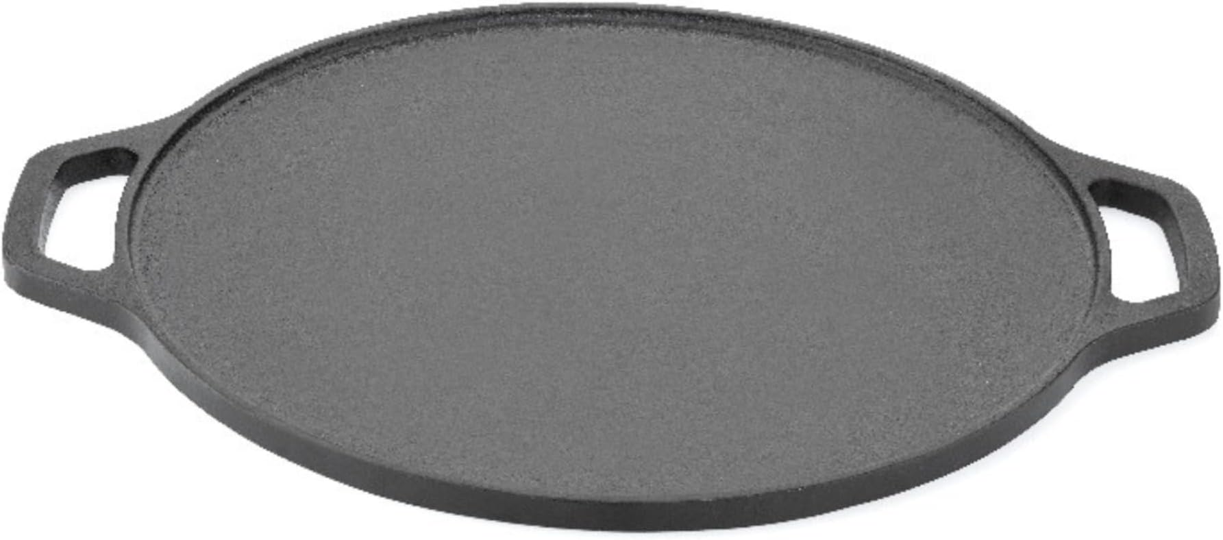 Cast Iron Dosa Tawa – Cast Iron Tawa Flat for Roti & Chappathi, Iron Tawa for Gas & Induction Stove | Pre-Seasoned Cast Iron Pan, Crepe Pan for Multi-Cuisine Cooking | 30 cm