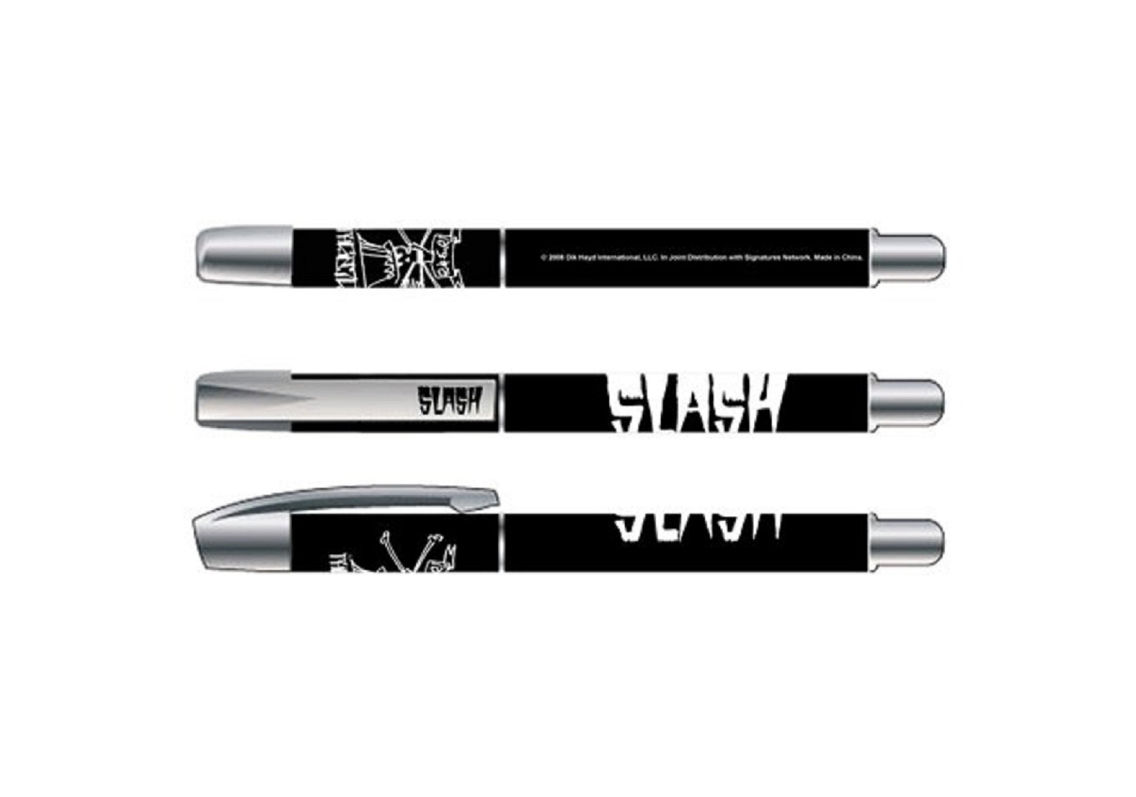 Slash Guns N Roses Band Logo Black Rollerball Gel Pen Album Cover 100% Official