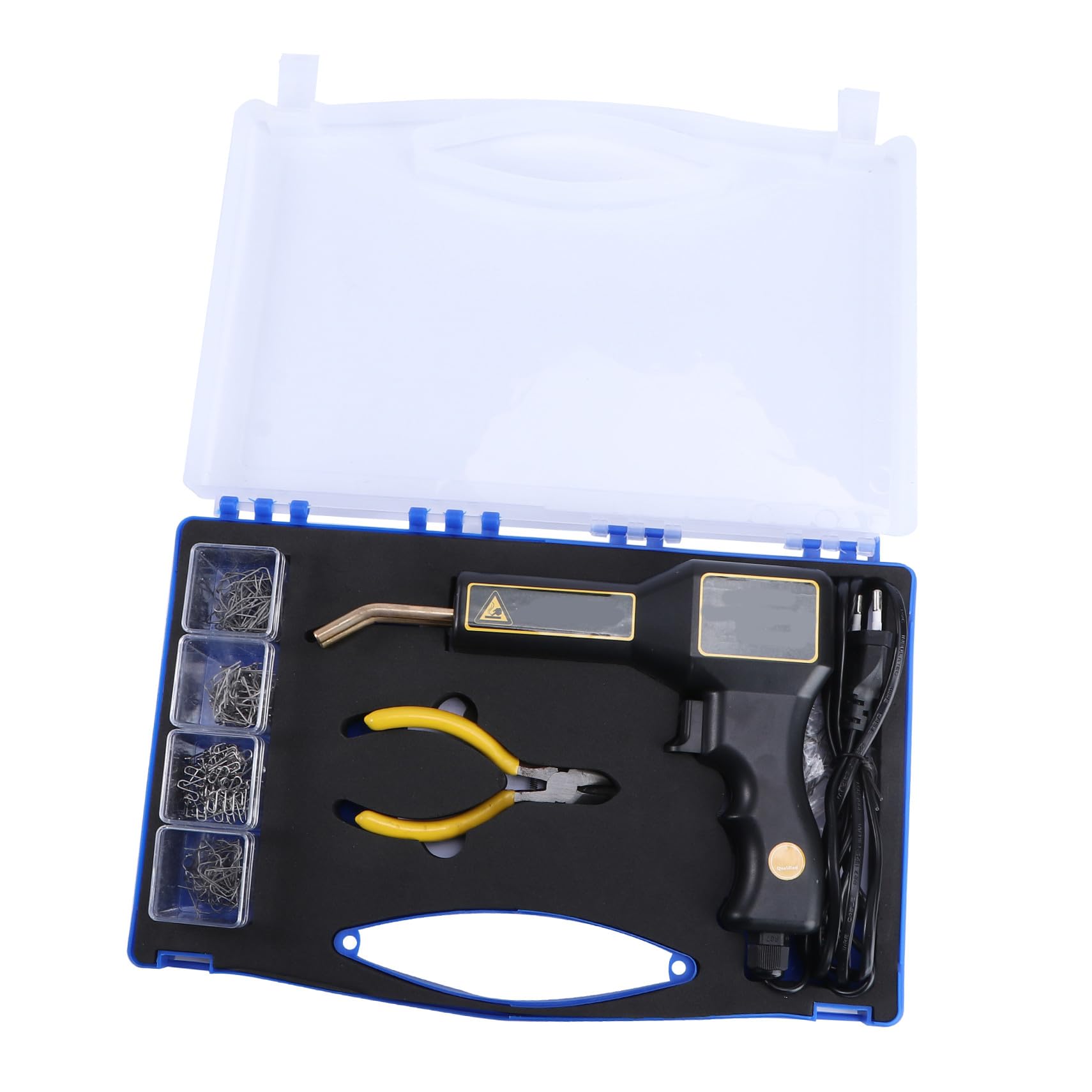 PRETYZOOM Saldatrice Plastica 60w Kit Riparazione Paraurti Auto Manico Ergonomico e Facile da Usare