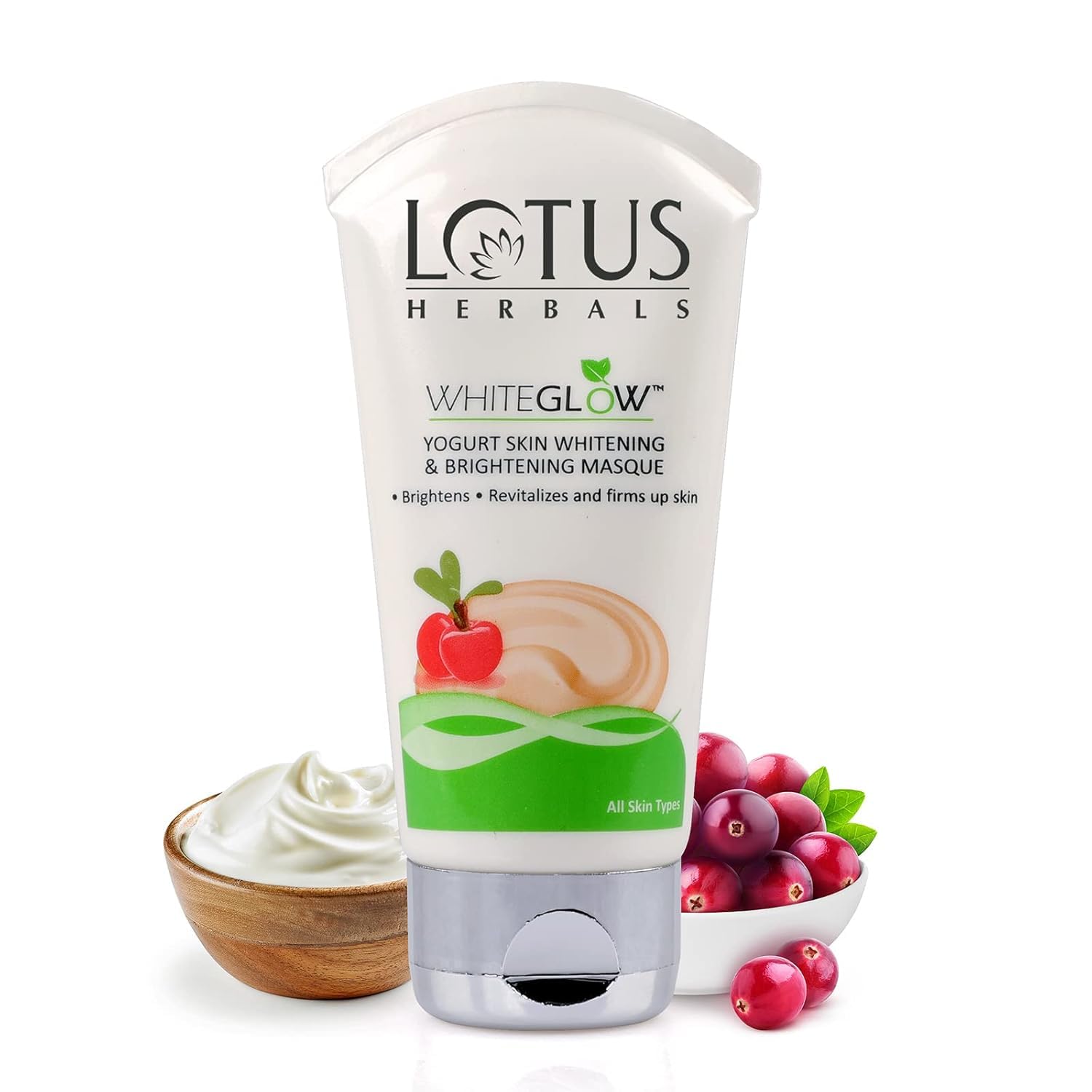 LotusHerbals Whiteglow Yogurt Skin Whitening & Brightening Masque