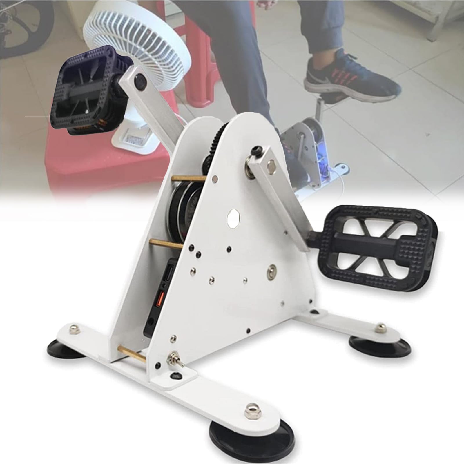 Generator pedałów, przenośny zasilacz awaryjny 50 W/100 W, DC 1-35 V USB, szybkie ładowanie do smartfona, powerbanku, kempingu