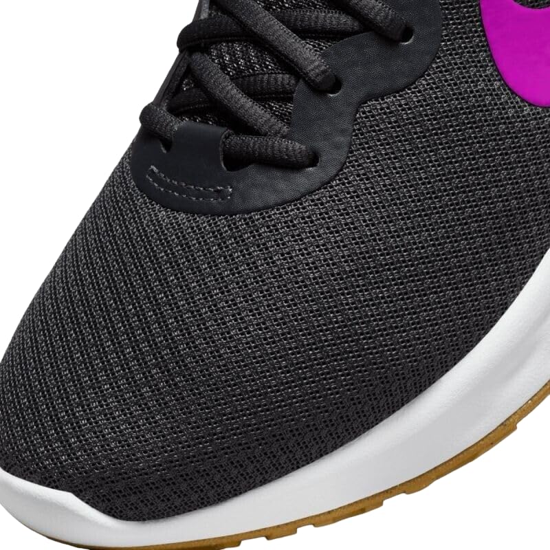 Image of Nike Mens Revolution 6 Nn Anthracite /Vivid Purple-Blackened Blue Running Shoe - 9 UK (10 US) (DC3728-011)