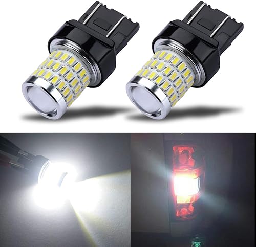 Bombillas LED con repuestos proyector para luces traseras de apoyo o de freno xenón blanco 6500K Brightstar Newest 9-30V Super brillosas de baja
