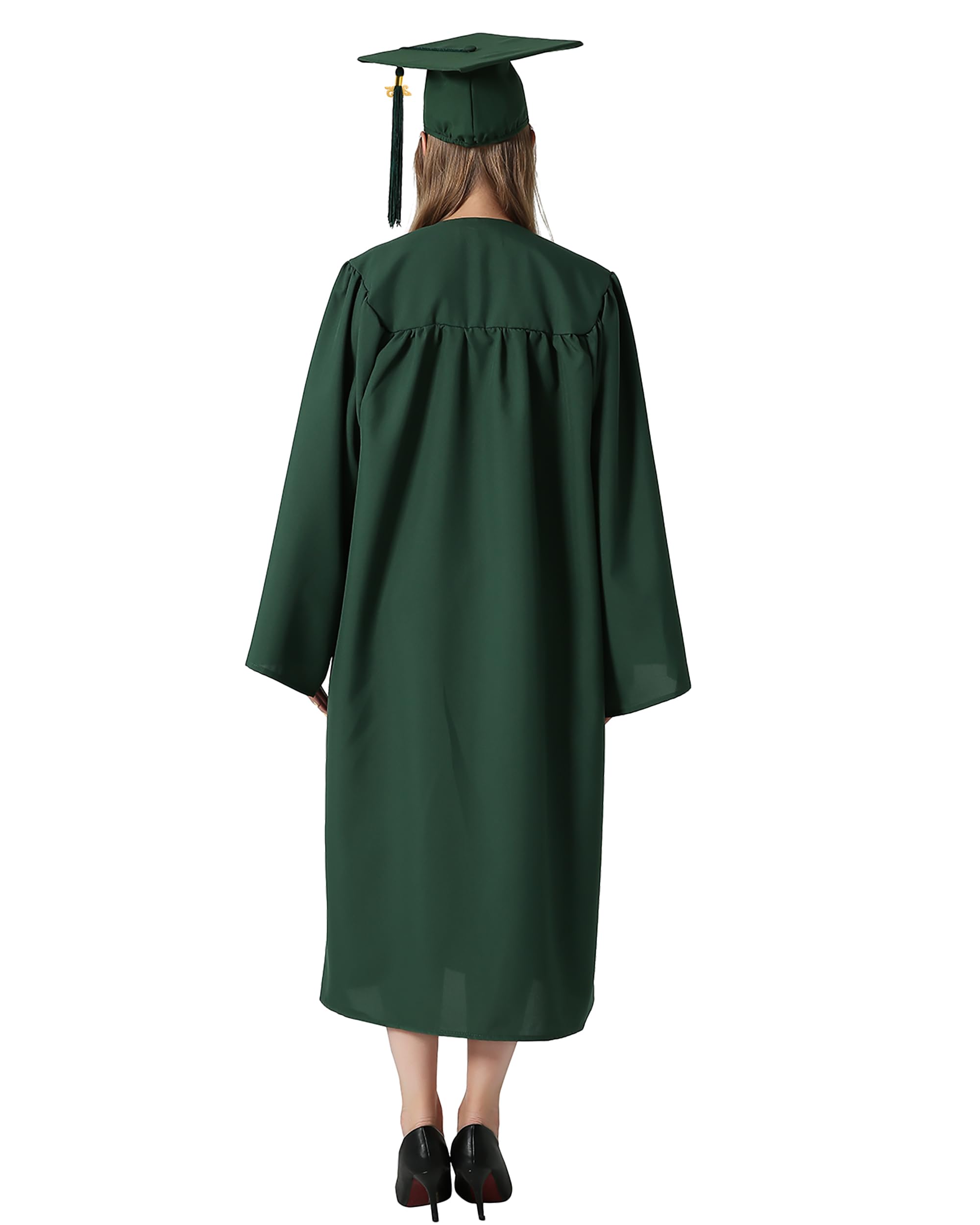 Snapklik.com : GraduationMall Matte Graduation Gown Cap Tassel Set 2025 ...