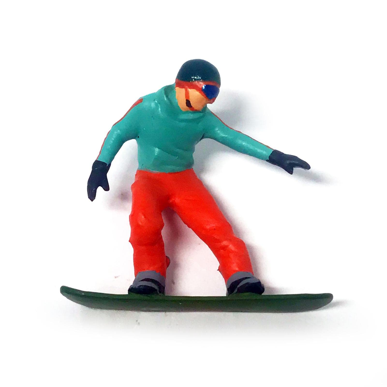 3 Pezzi Figurina Miniatura Personaggio Resinato Diorama Modellino Edificio Accessorio Decorativo Adatto per Decorazione Desktop Regalo Esposizione Dom, D