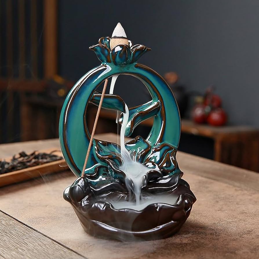 香炉　9 楽天市場】香炉 小型仏壇用 上香炉 獅子付玉香呂 磨きフッ素加工