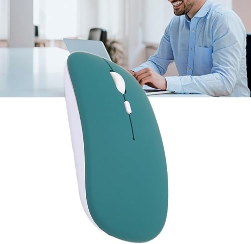 Miniatura 5 de Ratón inalámbrico para computadora, mini portátil inteligente de 3 velocidades Dpi ajustable inalámbrico USB para computadora portátil y tableta