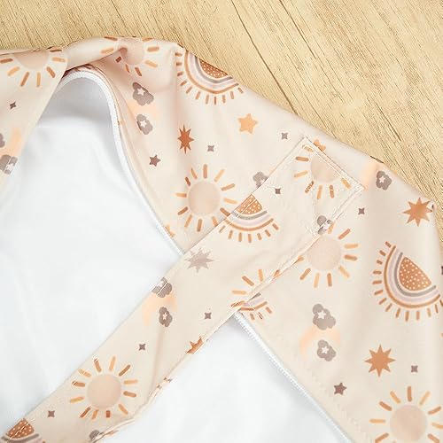 Miniatura 5 de MOMIGO Bolsas húmedas para pañales de tela de bebé, reutilizables, lavables para cochecito, pañales, artículos de tocador, bolsas de viaje, playa,