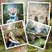 Digital Green Screen Watercolor OIL Style Backgrounds Backdrops Mac & Windows
