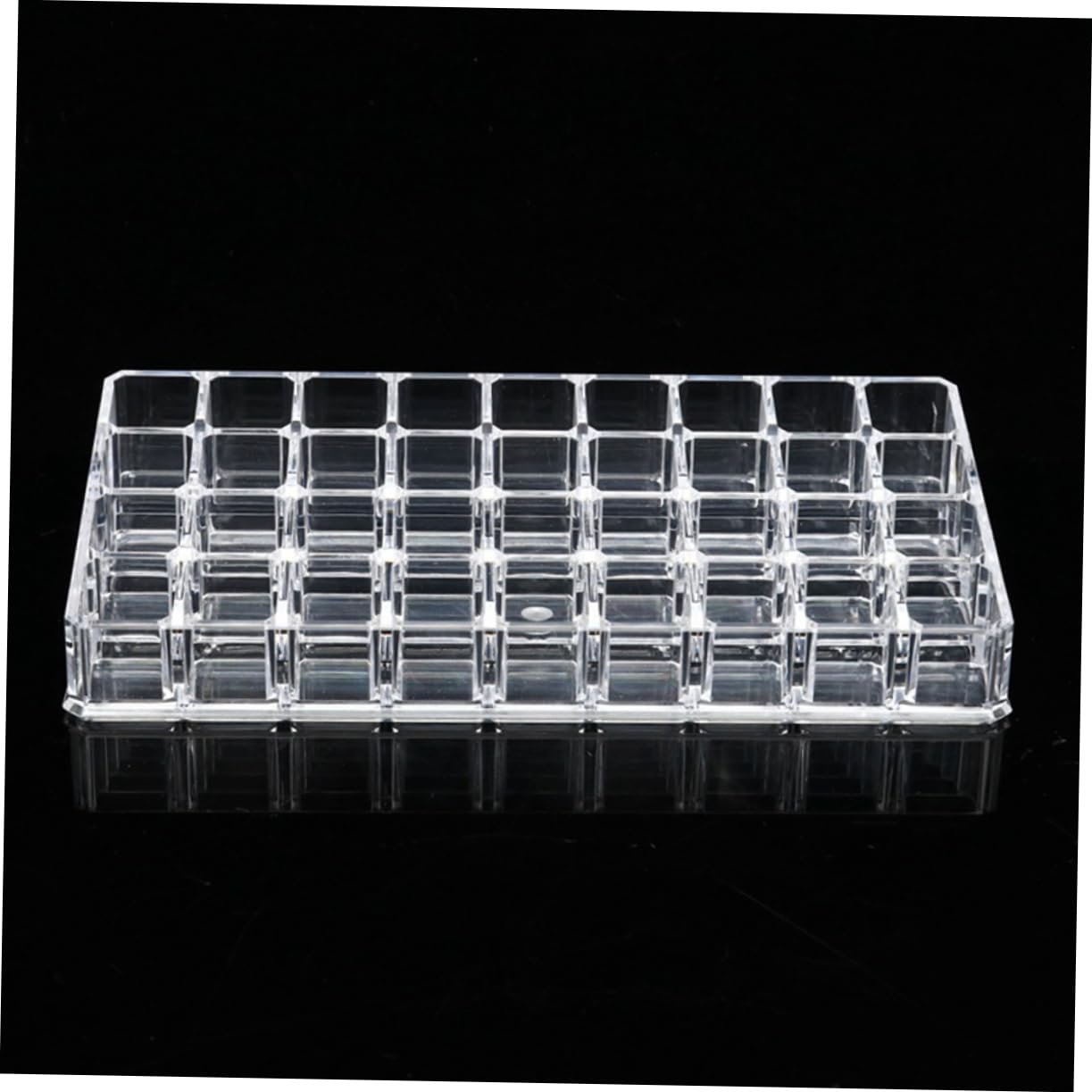 minkissy 2pezzi Scatola Porta Oggetti Contenitore Per Rossetto in Acrilico Trasparente Porta Cosmetici e Gioielli Organizer Da Scrivania Per Casa e Negozio