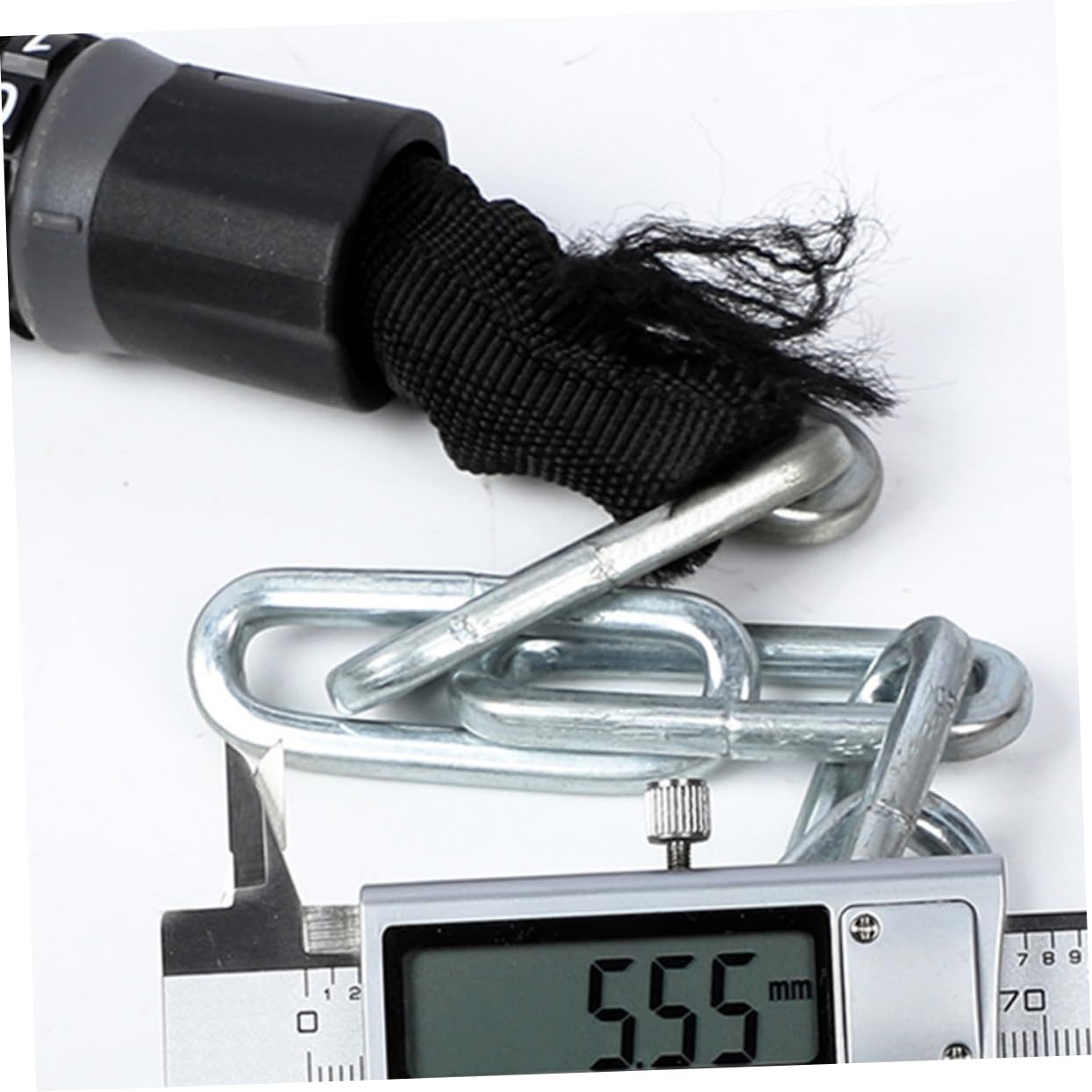 HANABASS 1pezzi Lucchetto Per Bici Catena Lunga Robusto Lucchetto Di Sicurezza Antifurto Durevole Di Furti Per Mountain Bike e Moto