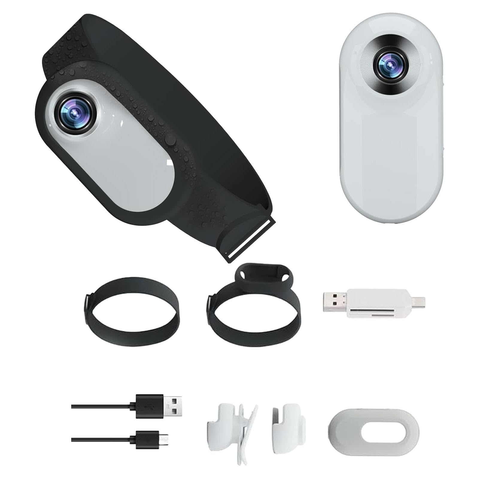 Cámara Rastreadora De Mascotas - Cámaras Y Monitores Inalámbricos HD 1080P | Cámara Impermeable Para Collar De Perro Al Aire Libre | Cámara De Cuello Inalámbrica HD Liviana | Cámara Portátil Con Cuell