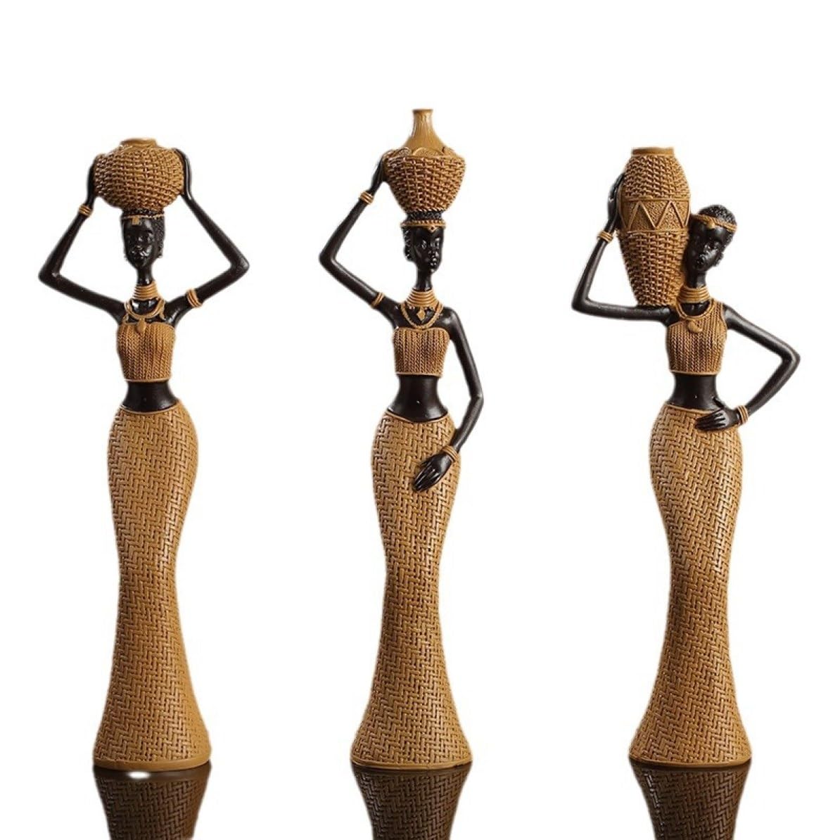 Amazon.co.jp: オブジェ インテリア アフリカ F モダン 女性 彫像