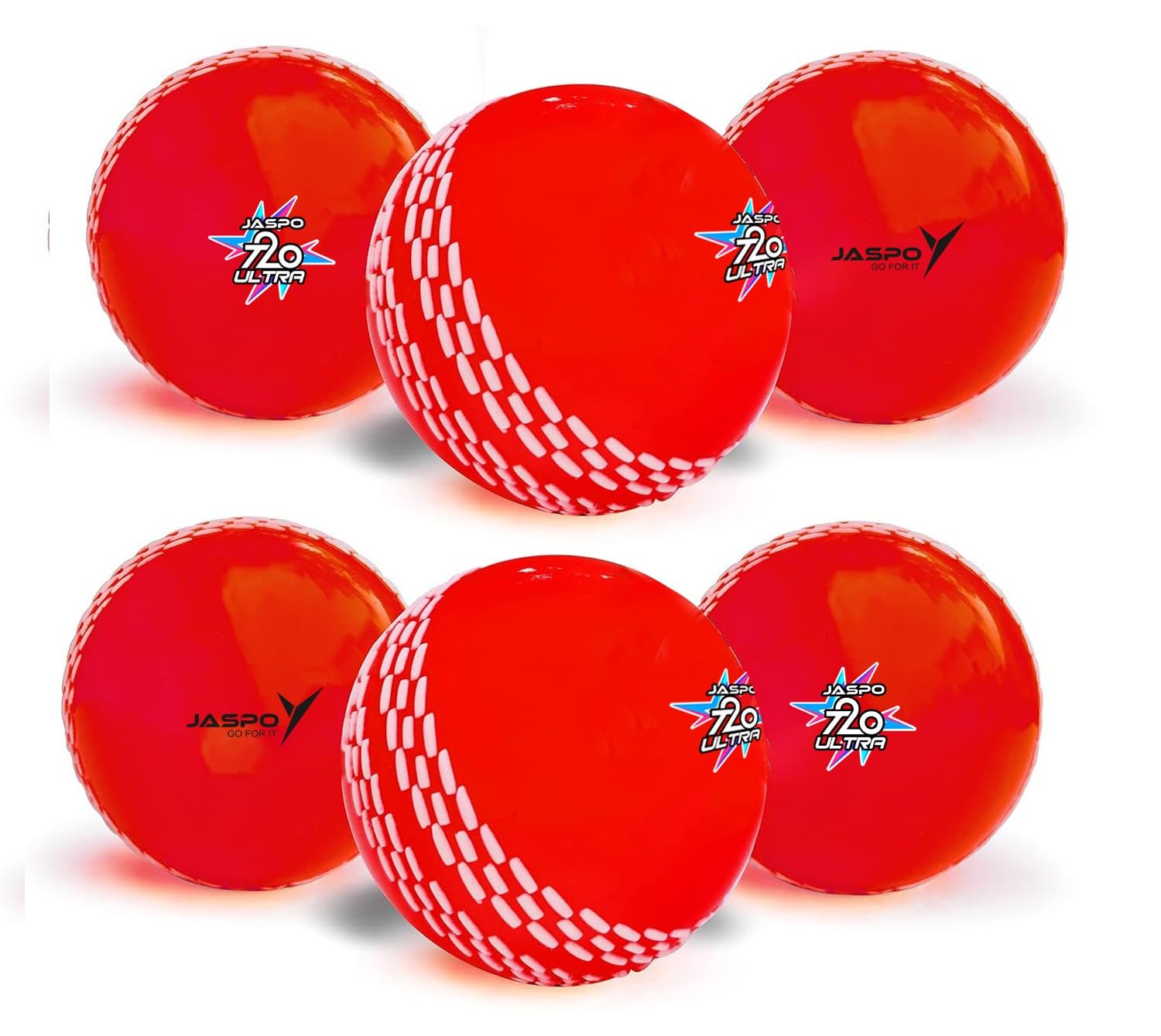 jaspo Synthetic Rubber T-20 Plus Practice Cricket Ball/Wind Balls