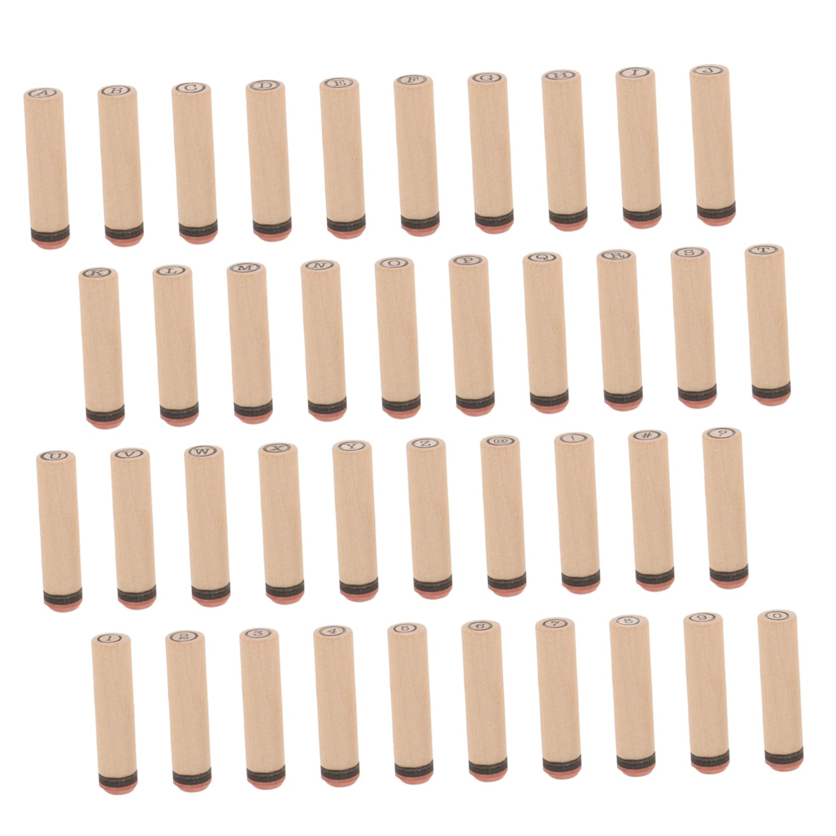 SHINEOFI 5 Set Di Timbri Per Scrapbooking Timbri in Legno Con Alfabeto Kit Di Timbri Multiuso Per Lavori Artigianali