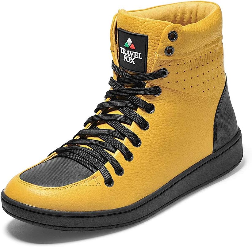 Unisex Classic 900 Nappa Leather Round Toe Lace-Up High-Top Sneakers