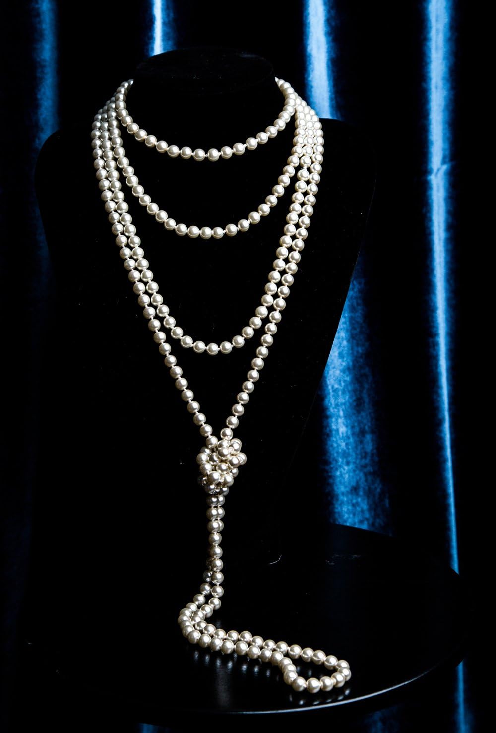 Cizoe 1920s Pearls Necklace Fashion Faux Pearls Gatsby Accessories