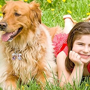 16-Pieces-Sublimation-Blank-Dog-Tag-Paw-Shape-Sublimation-Dog-ID-Tags-Double-Sided-Dog-Collar-Tags-with-16-Key-Ring-MDF-Heat-Transfer-Pet-Tag-Pendent-Blank-Craft-Pet-Tag-for-PetsPaw-and-Bone-Style - Cucciolini Doodles 16-Pieces-Sublimation-Blank-Dog-Tag-Paw-Shape-Sublimation-Dog-ID-Tags-Double-Sided-Dog-Collar-Tags-with-16-Key-Ring-MDF-Heat-Transfer-Pet-Tag-Pendent-Blank-Craft-Pet-Tag-for-PetsPaw-and-Bone-Style