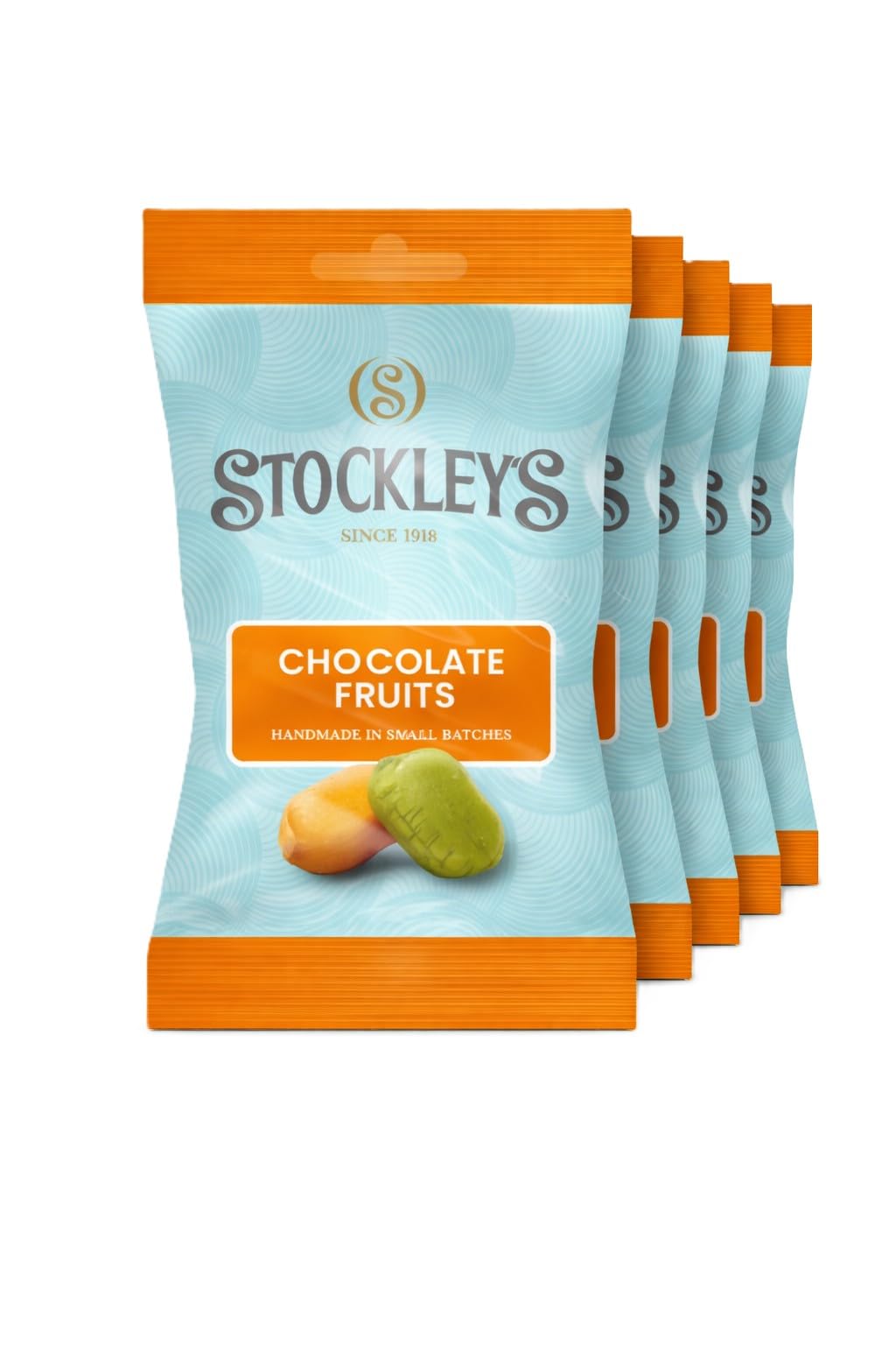 Stockley's - Chocolate Fruits Sharing Bag, 170g x 6