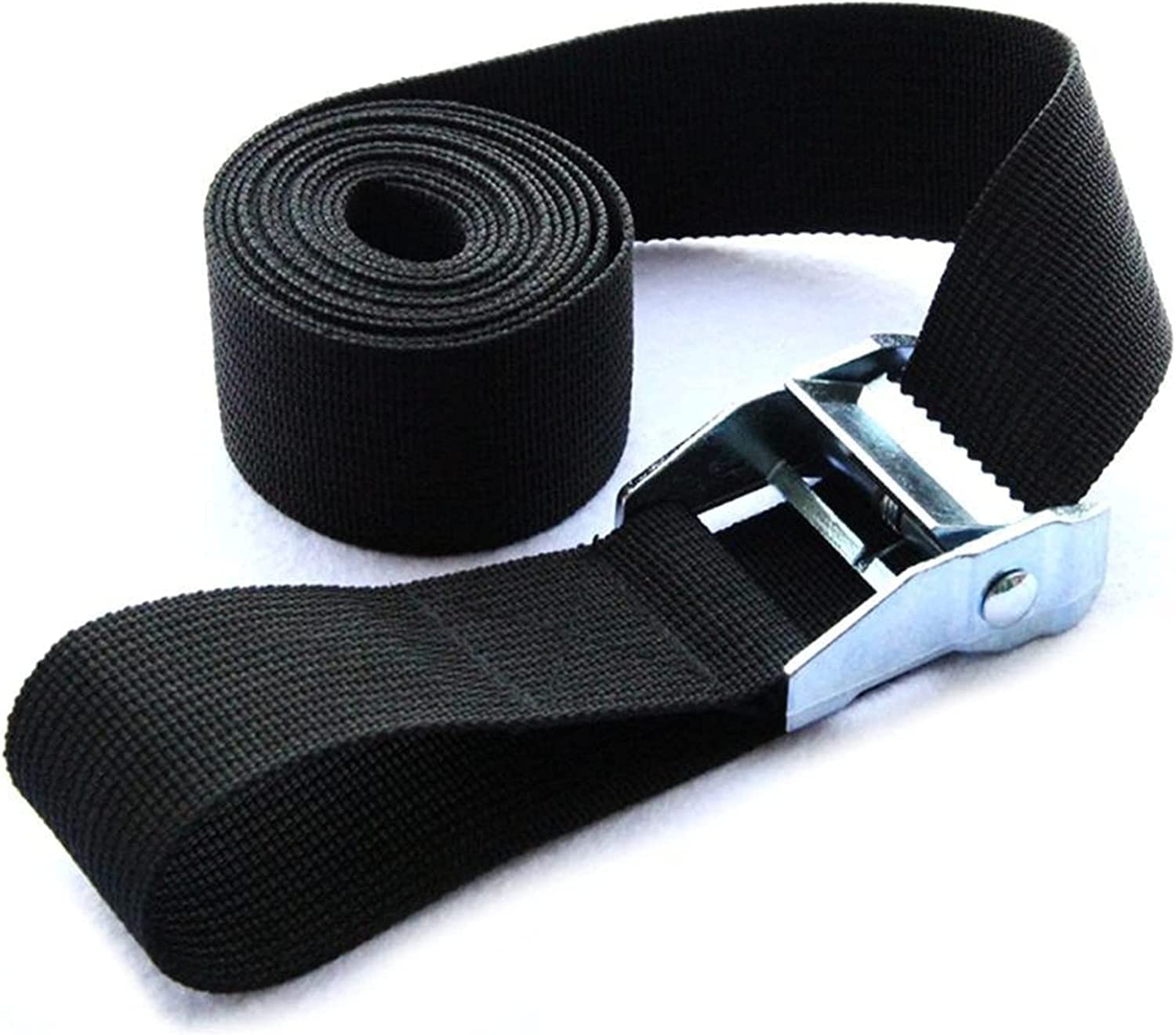 Cinghie di ancoraggio, Cinghie di ancoraggio, Cinghie di ancoraggio 1M Cinghie di ancoraggio con fibbia Cinghie di carico for auto Moto Bici con fibbia in metallo Corda di traino Cintura a cricchetto