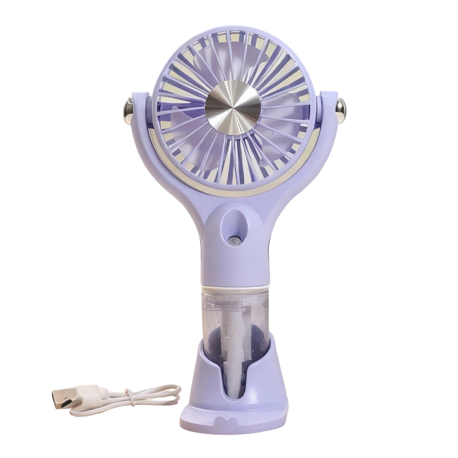 Zxfdsfdbnm High Speed Portable Handheld Mist Fan Rechargeable Personal Cooling Fan Light Weight Coolers Easy to Carry Rechargeable Cooling