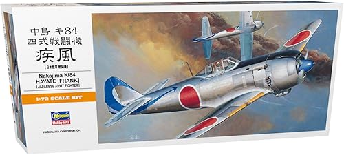 Hasegawa Nakajima Ki84 Hayate (Frank) (Modelo de plástico) 1/72 Air Plane A4