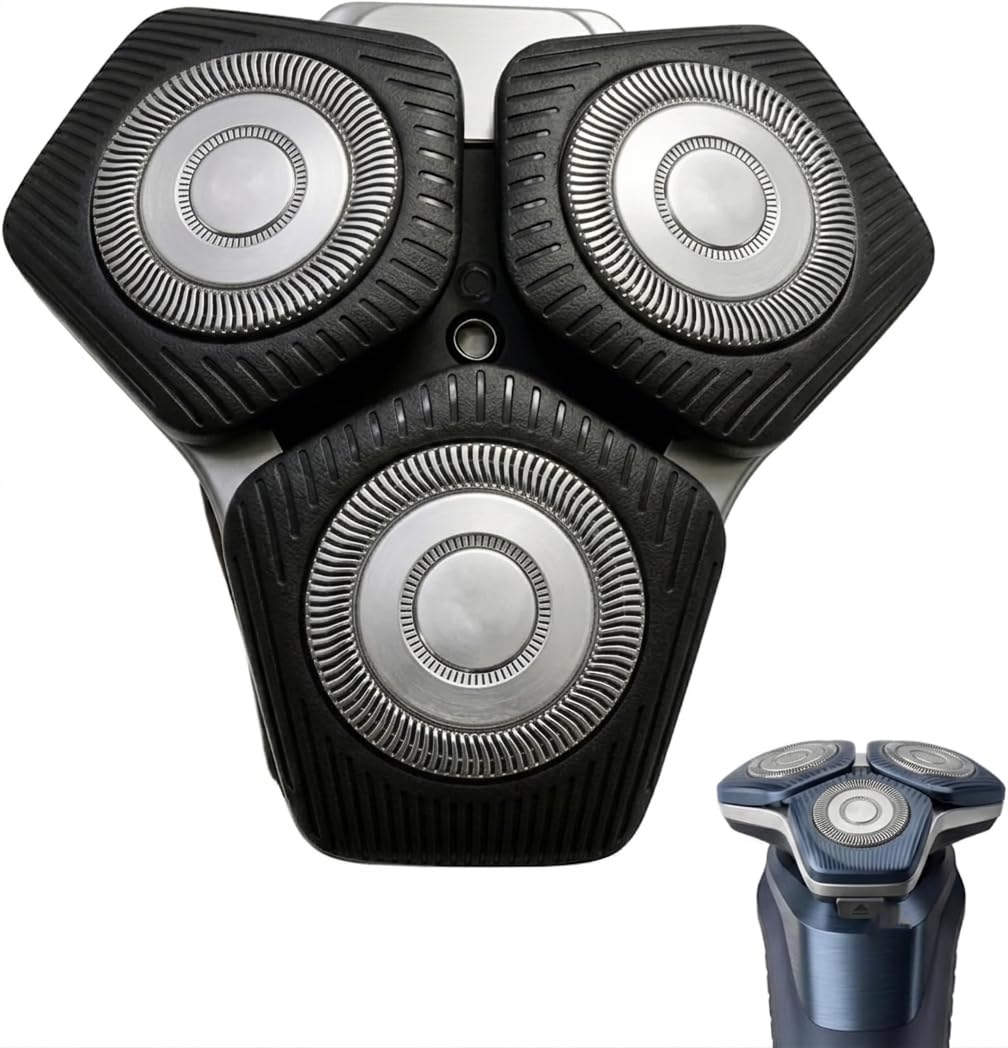 SH71/50 Rasurköpfe, Ersatzklingen für Philips 5000 S55XX 7000 S7XXX, Scherkopf kompatibel mit Philips Series 5000 S55XX und Series 7000 S7XXX Rasierern