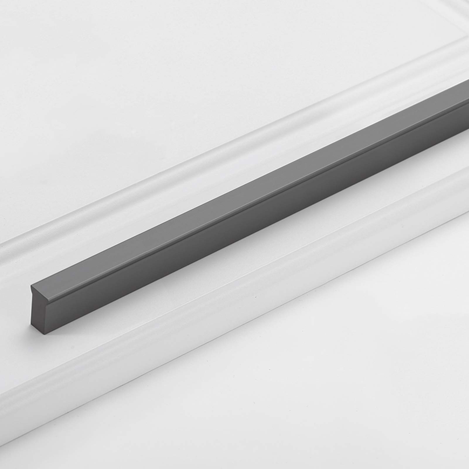 Maniglia Per Cassetto In Lega Di Zinco - 110 Mm, Nero, Per Mobili, Armadi, Porte, Design Moderno - Foto 8