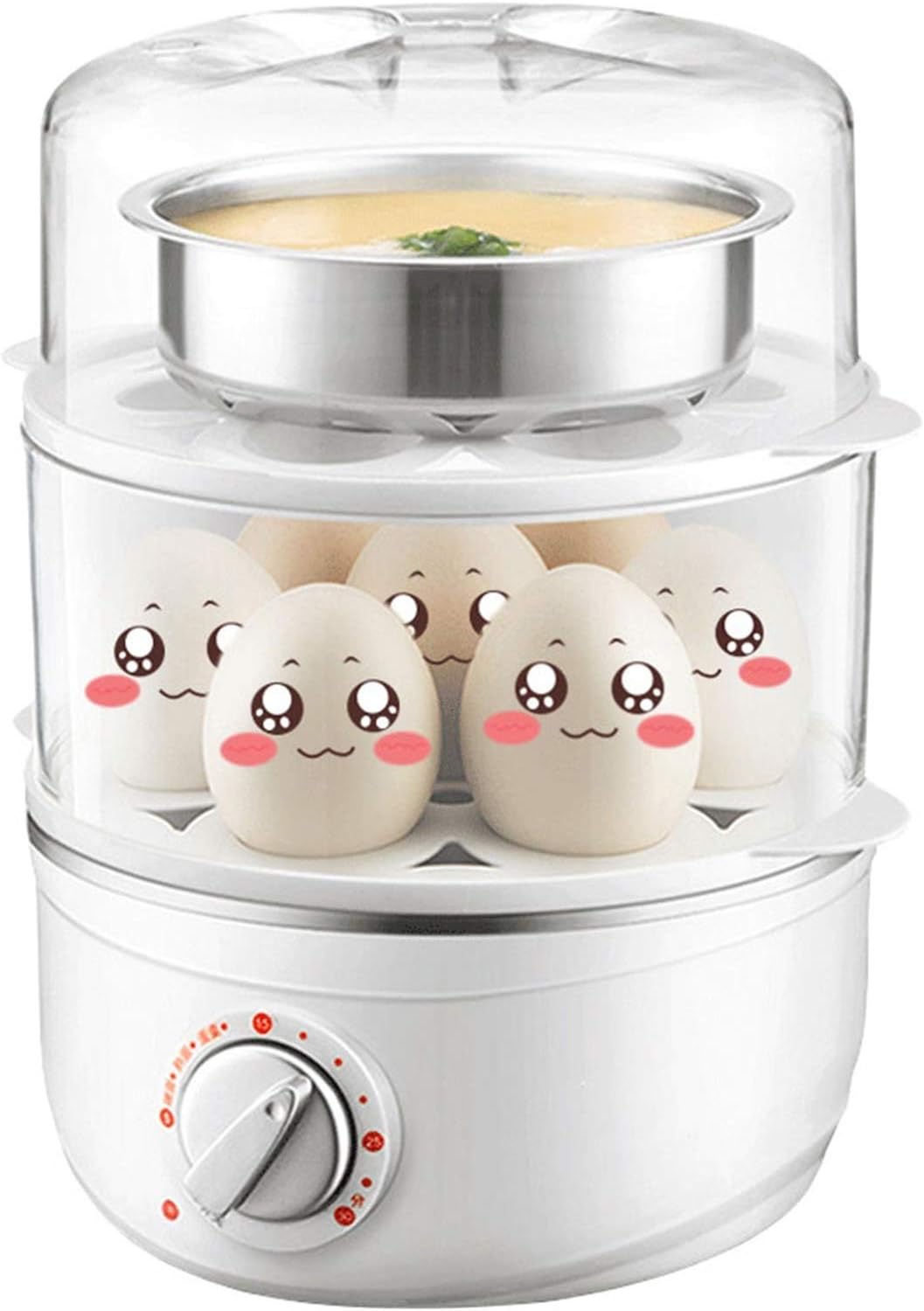 Automatic Electric Cooker Hard-or Soft-Cook 14 Eggs 360-Watt