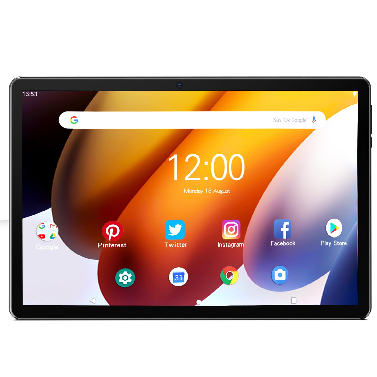 VASOUN 10 inch Tablet, Android 15 Tablets with 64GB, 5Ghz WIFI, 1280x800 HD IPS Display, 2.0GHZ Quad Core Tablet with Camera, BT 5.0, 6000mAh Battery