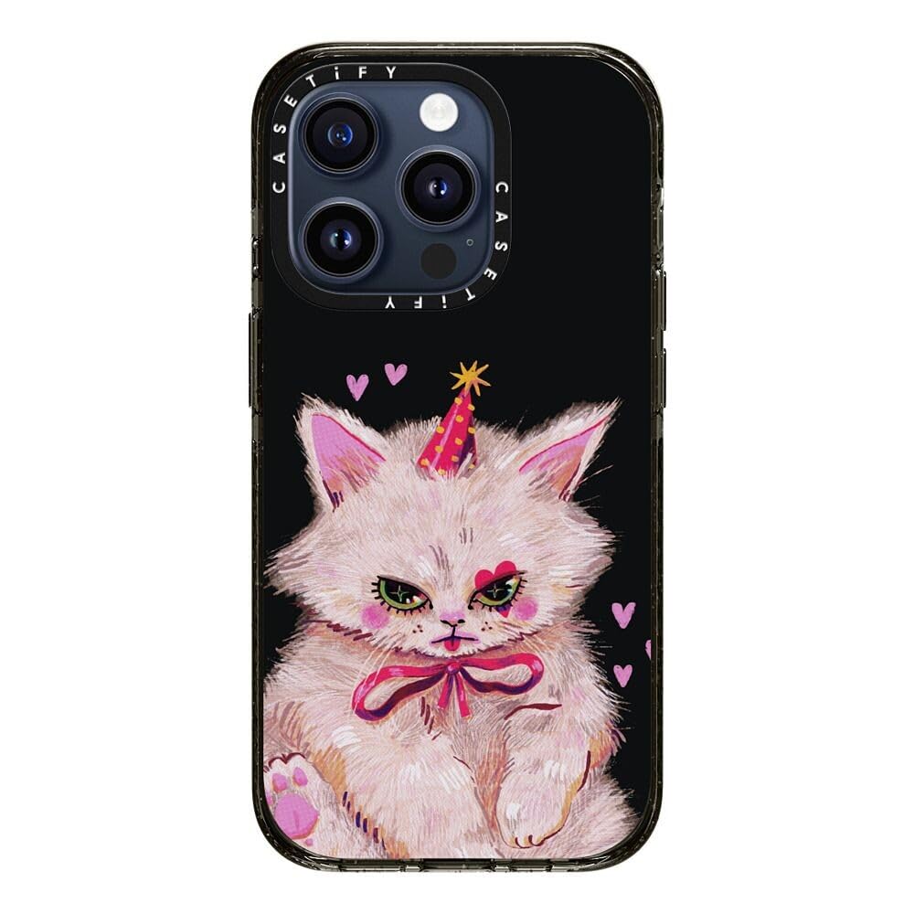 Coque de protection militaire iPhone 15 Pro CASETiFY Impact chat - 7