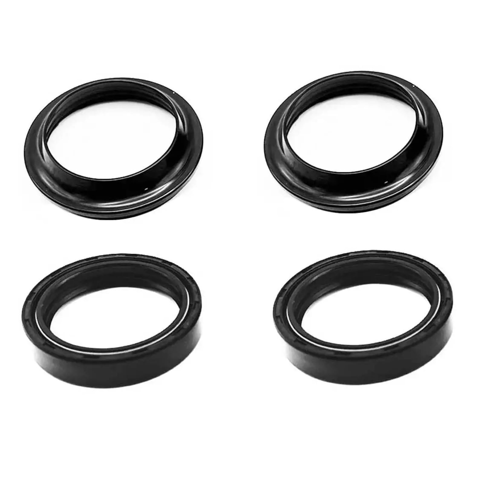 Motorcycle Absorber Front Fork Dust Oil Seal For NINJA 250R 300 300R 400 500 500R 650 650R H2 H2R H2SX H2 R SX(Ninja 650R 2006-2011)