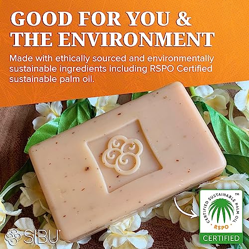 Sibu Sea Buckthorn Soap, Cleansing Face & Body Bar With Citrus Scent (3-Pack) – Moisturizes Skin, Reduces Redness And Blemishes, And Calms Sensitive Skin #TOP5