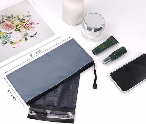 Miniatura 10 de Bolsas de eliminación de servilletas sanitarias, bolsas de eliminación personal femenina, 200 bolsas opacas grises y 2 bolsas de almacenamiento de