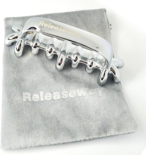 Miniatura 7 de Herramienta de masaje facial de acero inoxidable para masaje de tejido profundo y reducción de celulitis, herramienta de masaje de tejidos blandos e