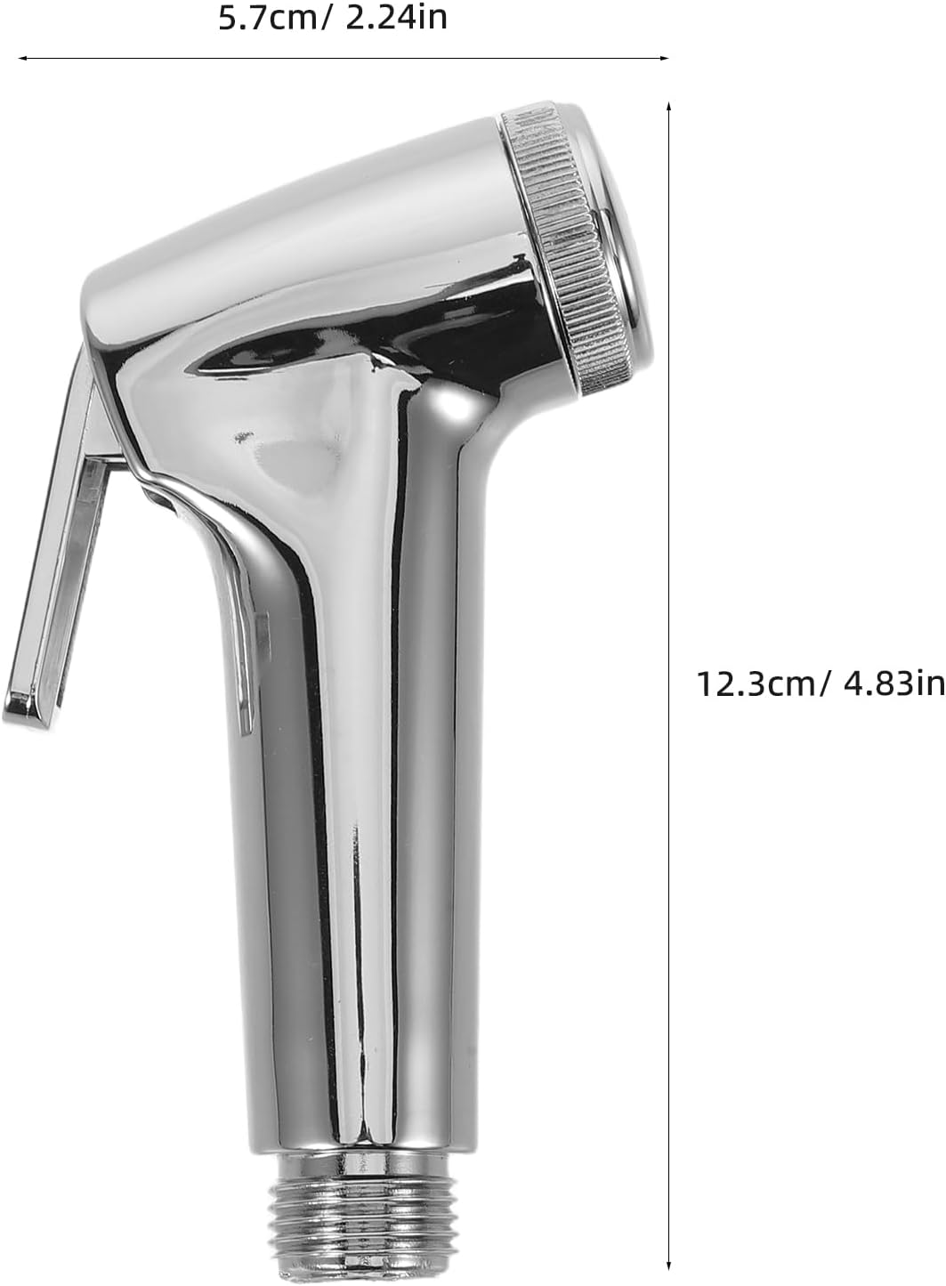 Bidet Sprayer Head Replacement: High-Pressure Handheld Rv Shower Toilet Cloth Diaper Sprayer Rinse Spray Head for Bathroom Cleaning